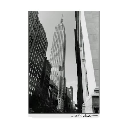 Laura Denardo 'Empire State Building Ii' Canvas Art,22x32